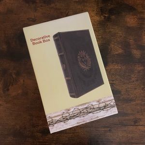 NEW Decorative Book Box (smaller style)